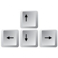 Computer arrow keys